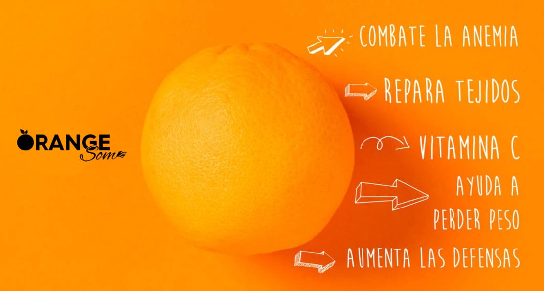 ¿Qué vitaminas tiene la naranja?